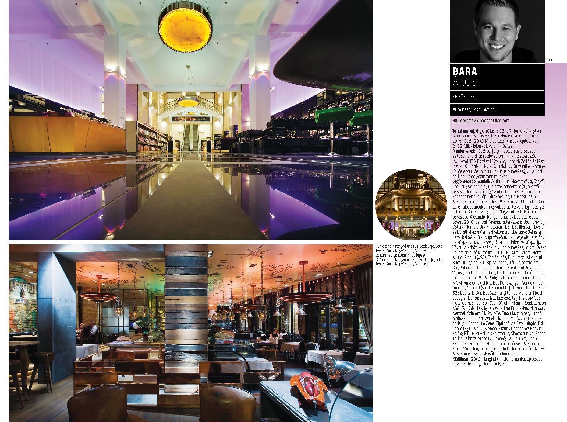Bara Ákos - belsőépítész