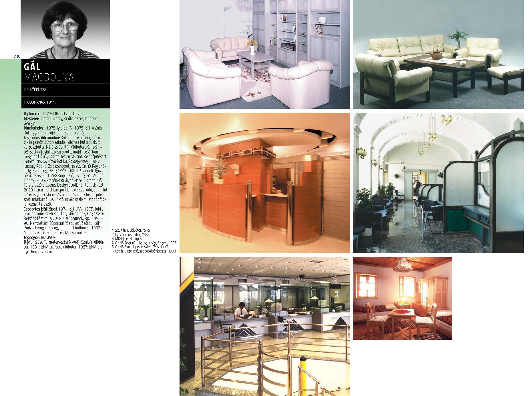 Gál Magdolna - belsőépítész