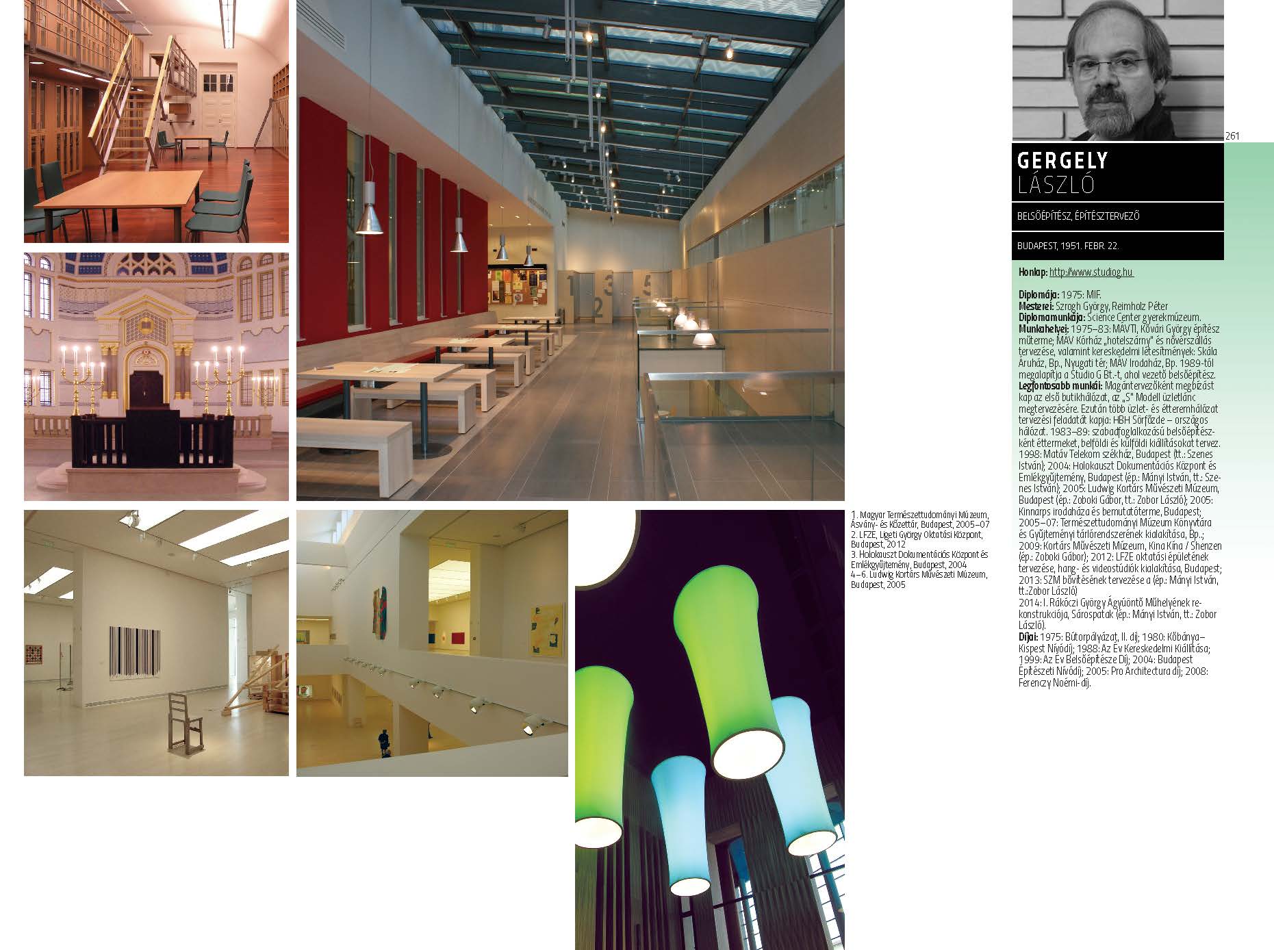 Gergely László - belsőépítész, építésztervező