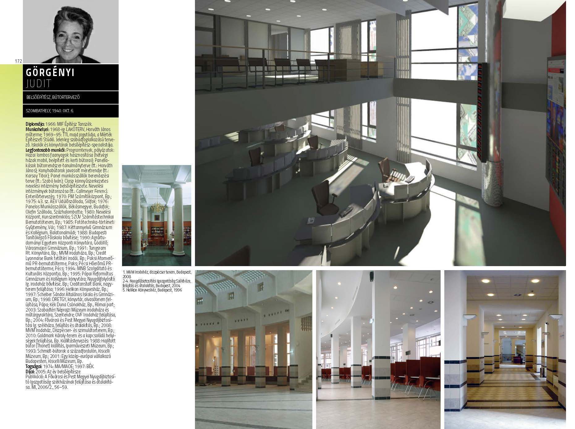 Görgényi Judit - belsőépítész, bútortervező