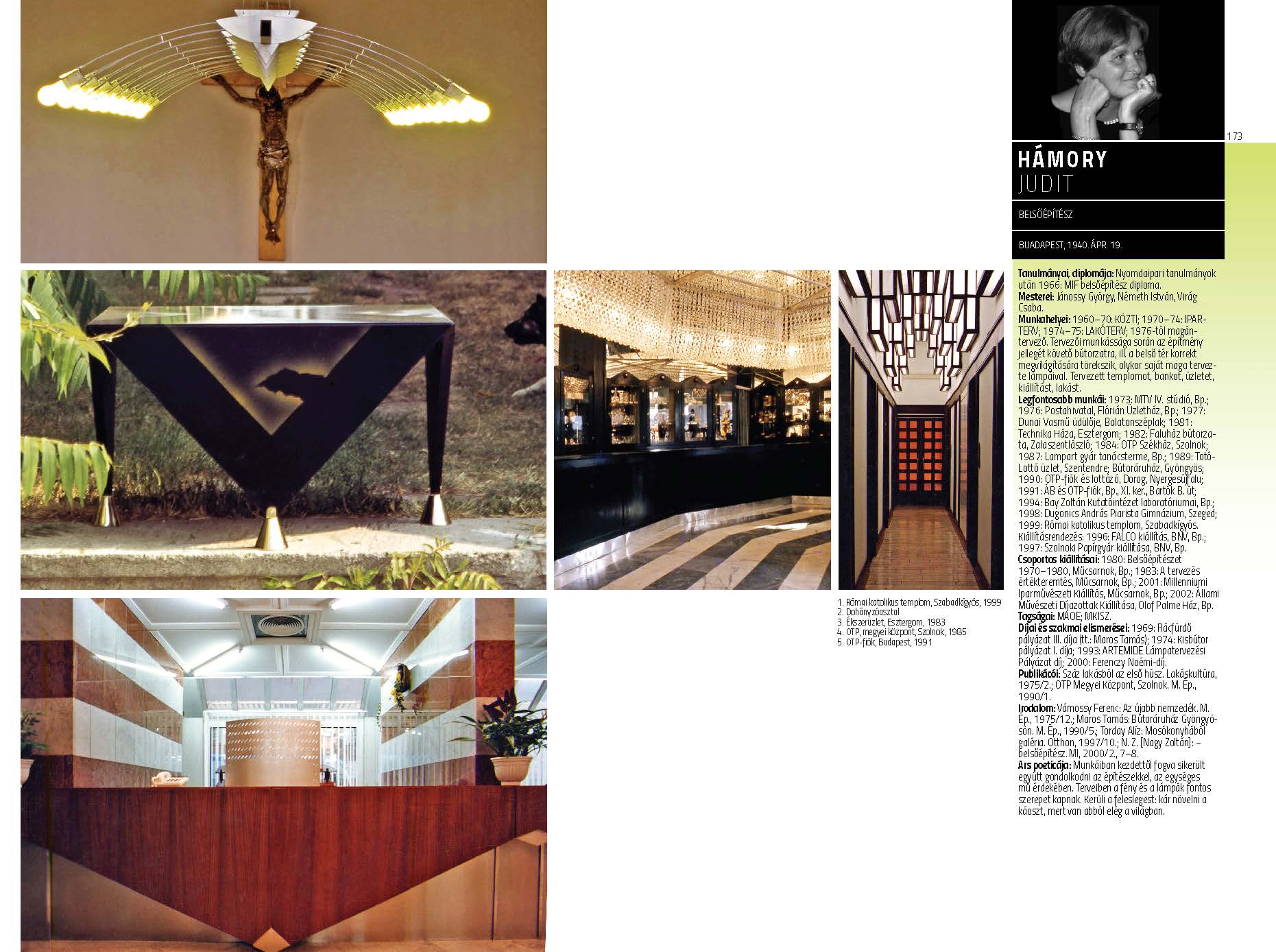 Hámory Judit - belsőépítész