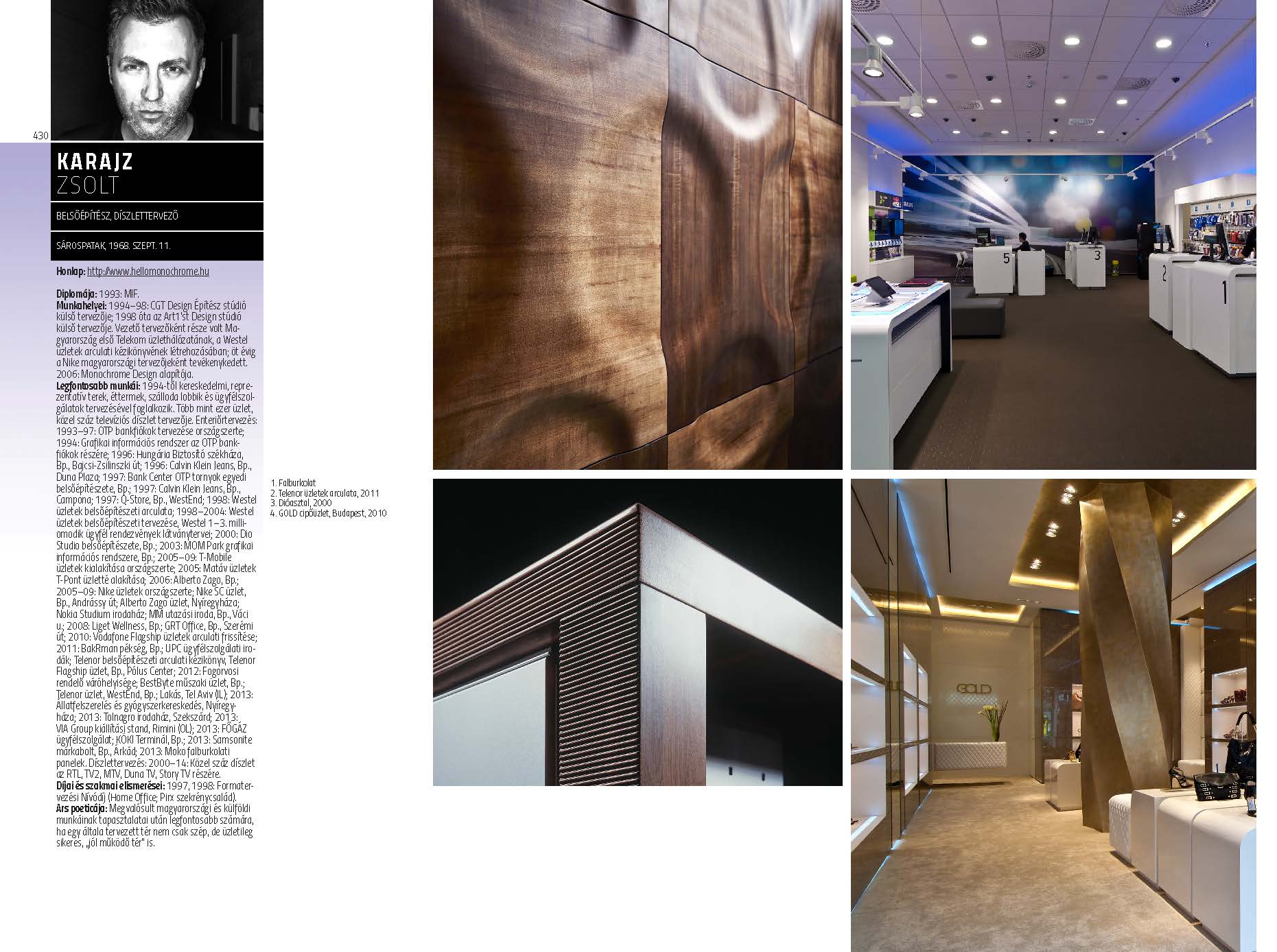 Karajz Zsolt - belsőépítész, díszlettervező