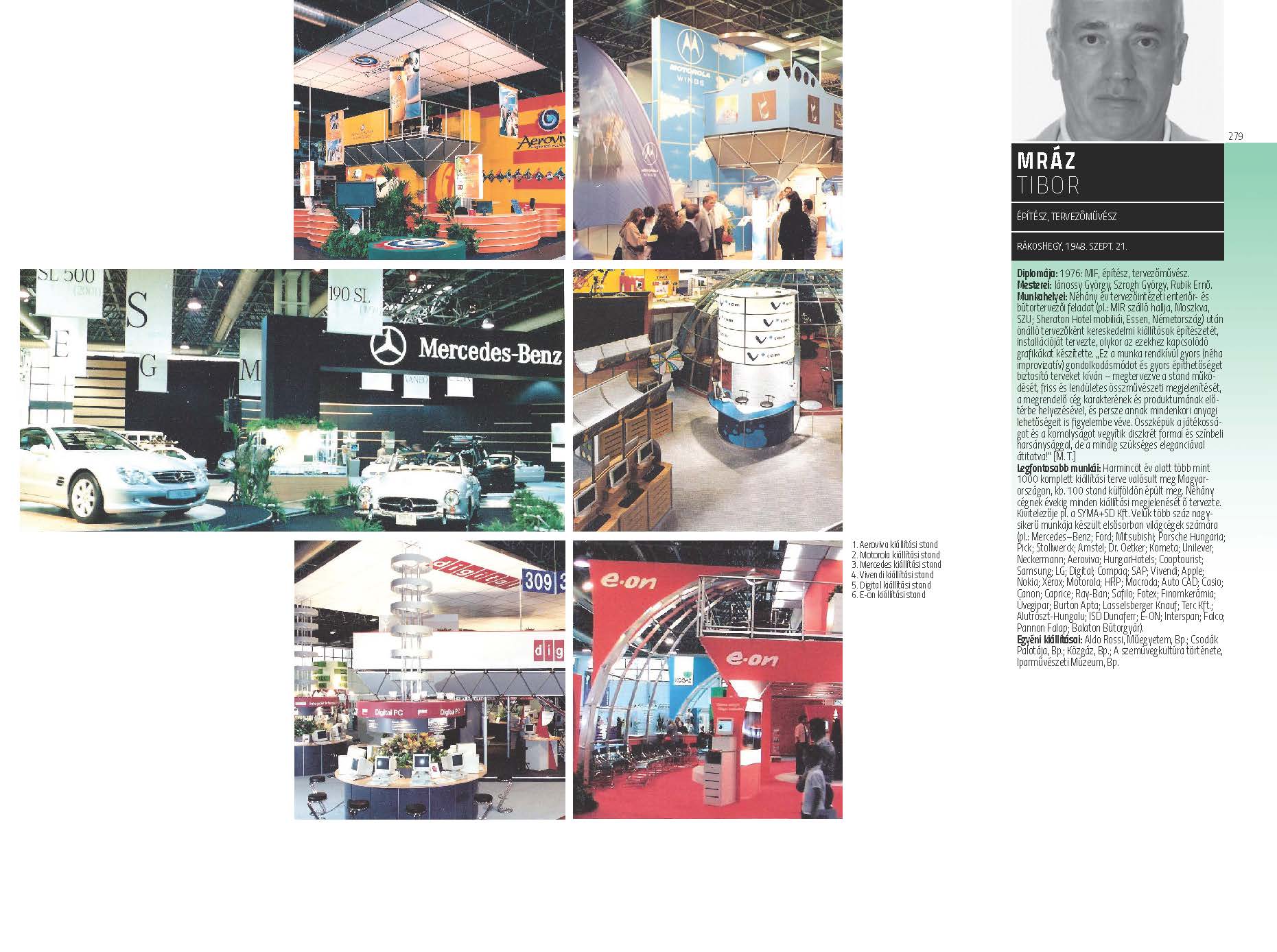 Mráz Tibor - építész, tervezőművész